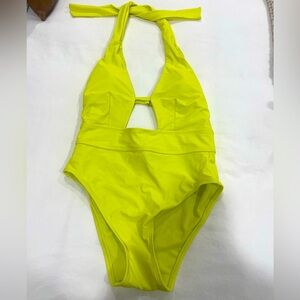 Brand: Adore Me SIZE: Small COLOR: neon green/yellow